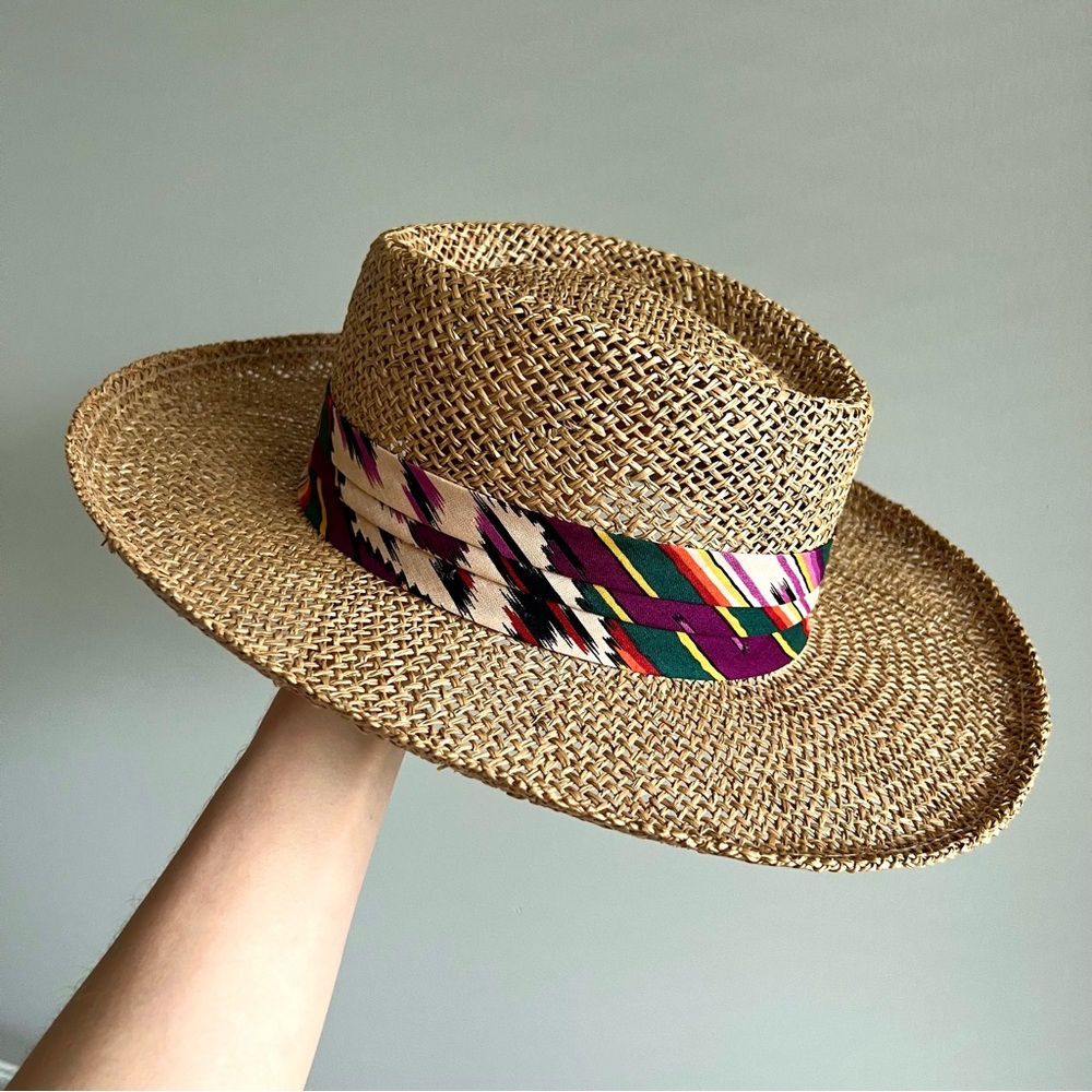 Vintage New York Hats Co Straw Sun Hat - size S